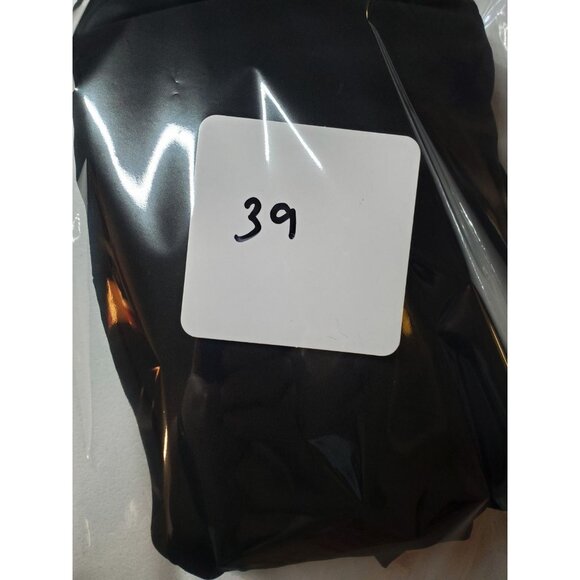 Lauren Ralph Lauren Wrap Rutched Midi Dress Blk Sz 18 Cocktail Dress Whimsgoth - Picture 14 of 14